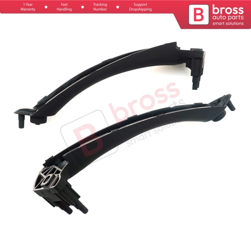 Inner Door Handle Pull Strap Bracket Black 51417230849 51417230850 Left Right for BMW 3 E90 E91