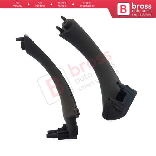 Inner Door Handle Pull Strap Bracket Black 51417230849 51417230850 Left Right for BMW 3 E90 E91