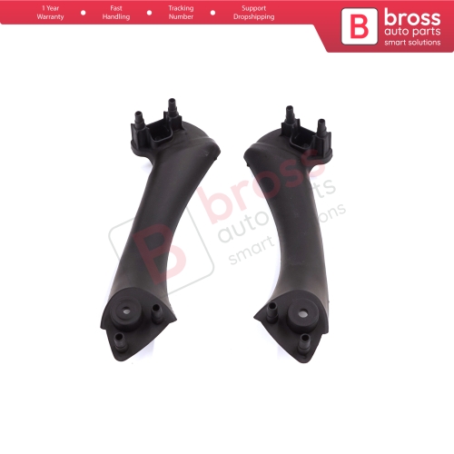 Inner Door Handle Pull Strap Bracket Black 51417230849 51417230850 Left Right for BMW 3 E90 E91