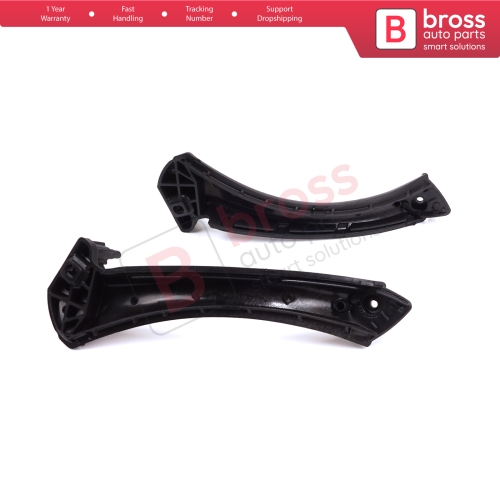 Inner Door Handle Pull Strap Bracket Black 51417230849 51417230850 Left Right for BMW 3 E90 E91