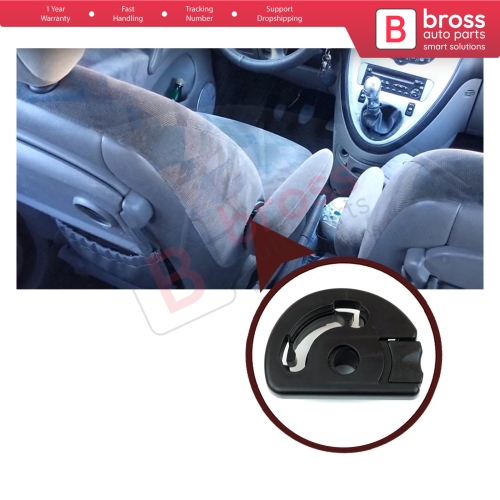 Front Seat Right Arm Armrest Mount Bracket 8830TJ for Peugeot 307 Partner Citroen Berlingo Picasso