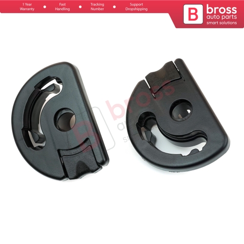 Front Seat Arm Armrest Mount Bracket Set 8830TJ for Peugeot 307 Partner Citroen Berlingo Picasso