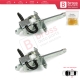 2 Pieces Rear Door Hinge Brake Stop Check Strap Limiter for BMW 5 Series E39 1995-2004 4/5-Door 51218159256 