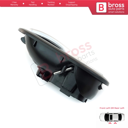 Interior Door Handle Left 8200730861 For Renault Megane Scenic Modus Kangoo Twingo MK2 Clio MK3 Sandero MK1