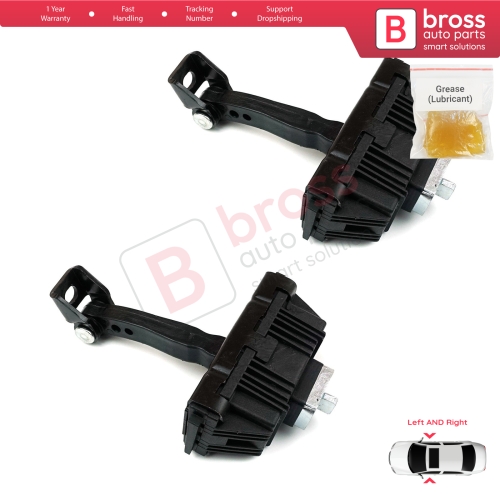 2 Pieces Left AND Right Door Hinge Brake Stop Check Strap Limiter for BMW 3 Series E92 E93 2005-2013 Coupe Convertible 51217193671