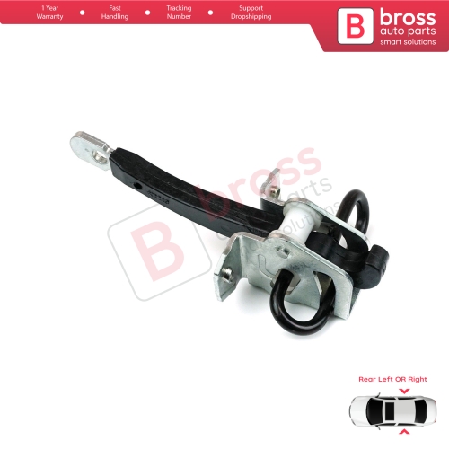 Rear Door Hinge Brake Stop Check Strap Limiter 51228234605 for BMW 7 E38 Sedan