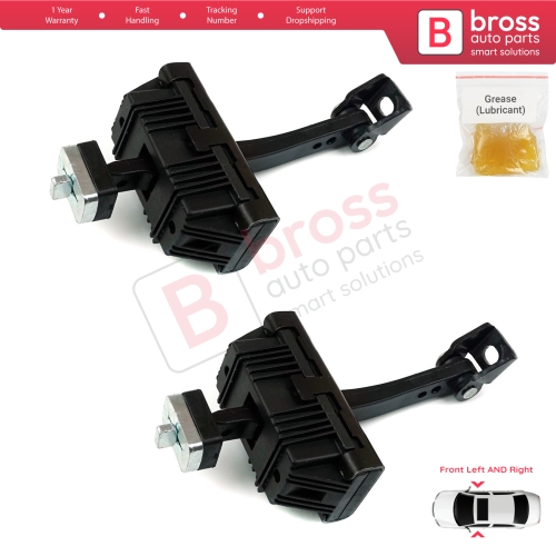 2 Pieces Front Door Hinge Brake Stop Check Strap Limiter for BMW X5 E70 X6 E71 72 51217141024