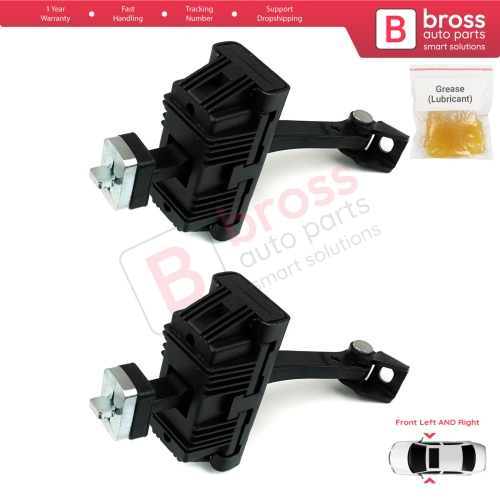 2 Pieces Front Door Hinge Brake Stop Check Strap Limiter for BMW X5 E70 X6 E71 72 51217141024