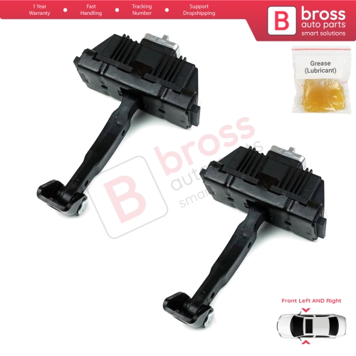 2 Pieces Front Door Hinge Brake Stop Check Strap Limiter for BMW X5 E53 1999-2006 51218402502 