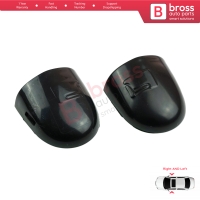 Left Right Door Handle Key Lock Cover Cap Set Black for Renault Megane Scenic Laguna 2 Primera P12 Espace 4 Vel Satis Clio 3 Modus Koleos