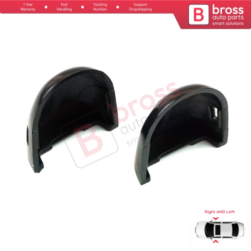 Left Right Door Handle Key Lock Cover Cap Set Black for Renault Megane Scenic Laguna 2 Primera P12 Espace 4 Vel Satis Clio 3 Modus Koleos