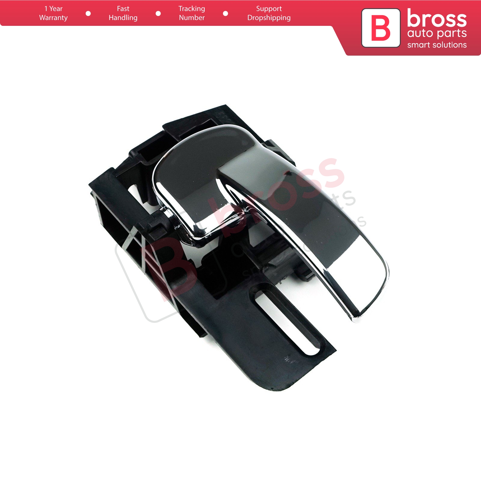 Bross Auto Parts LLC - BDP1103-2 Interior Door Handle 80670 JD00E Front or  Rear Right for Nissan Qashqai J10 MK1