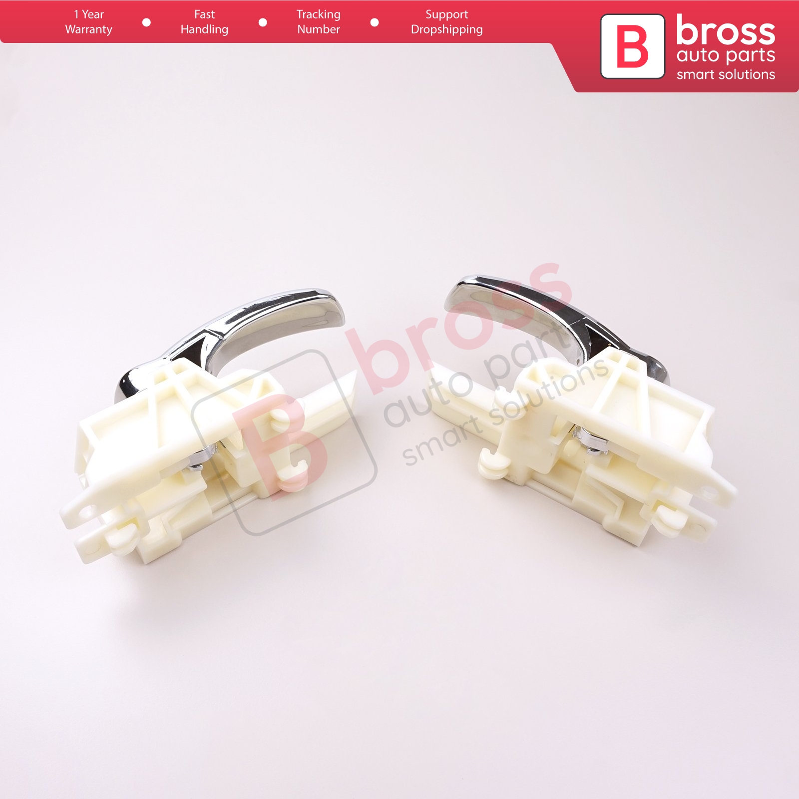 Bross Auto Parts LLC - BDP1103 Interior Door Handle Set Front or