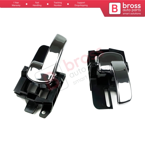 Interior Door Handle Set Front or Rear Left Right 80671 JD00E 80670 JD00E Set for Nissan Qashqai J10 MK1