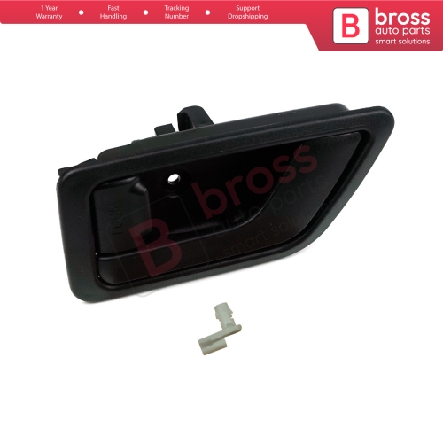 Interior Door Handle 82610 1C000 Left Black for Hyundai Getz TB Click