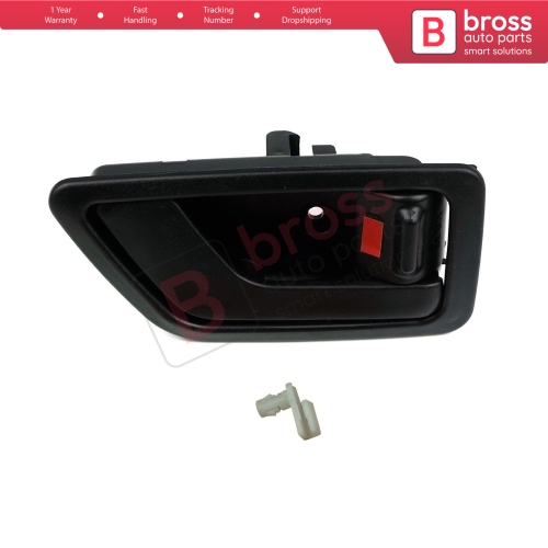 Interior Door Handle 82620 1C000 Right Black for Hyundai Getz TB Click