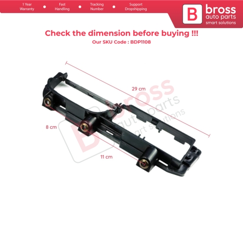 Master Window Switch Retaining Bracket 1J1867179A For VW Golf Bora Jetta MK4