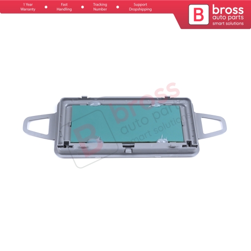 Sun Shade Visor Makeup Cosmetic Mirror Cover Gray 2128103710 For Mercedes E W212 CLS W218