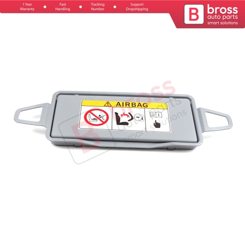 Sun Shade Visor Makeup Cosmetic Mirror Cover Gray 2128103710 For Mercedes E W212 CLS W218