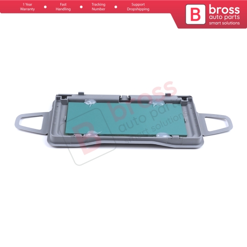Sun Shade Visor Makeup Cosmetic Mirror Cover Gray 2128103710 For Mercedes E W212 CLS W218