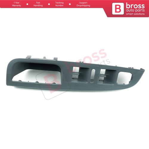 Driver Door Panel Switch Trim Bezel Gray 1K4868049C for VW Jetta Golf MK5