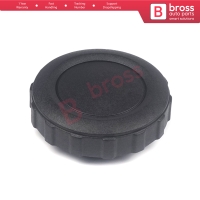 Front Manual Seat Backrest Adjustment Rotary Knob BLACK 8K0881671 For Audi Seat Skoda VW