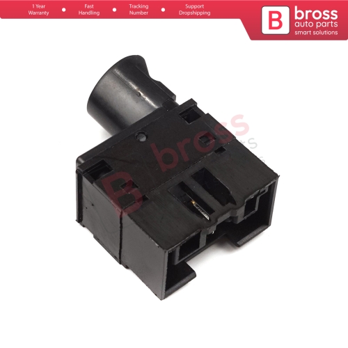 Power Window Switch 6 Pin Front Left Door 98809718 Black for Fiat Siena Albea Palio Strada
