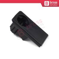 Glove Box Compartment Lid Switch Grip Lock Hole Black 2046800998 2126800291 for Mercedes W204 W212