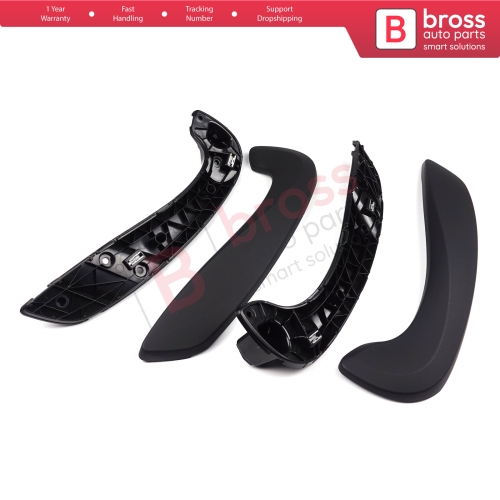 Front Inner Door Handle Grip Black Left Right for Renault Megane MK3 Fluence 809540001R
