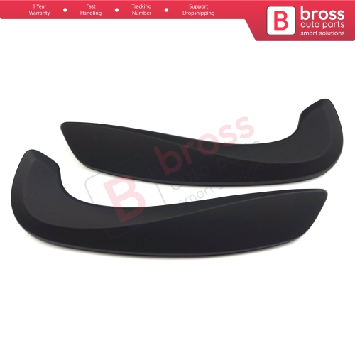 Front Inner Door Handle Grip Black Left Right for Renault Megane MK3 Fluence 809540001R