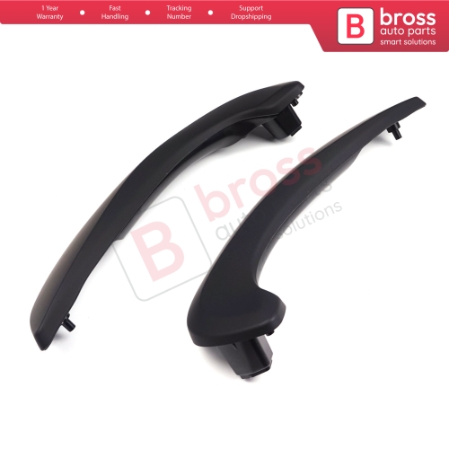 Front Inner Door Handle Grip Black Left Right for Renault Megane MK3 Fluence 809540001R