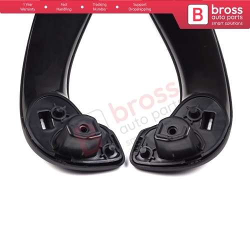 Front Inner Door Handle Grip Black Left Right for Renault Megane MK3 Fluence 809540001R