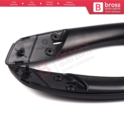 Front Inner Door Handle Grip Black Left Right for Renault Megane MK3 Fluence 809540001R