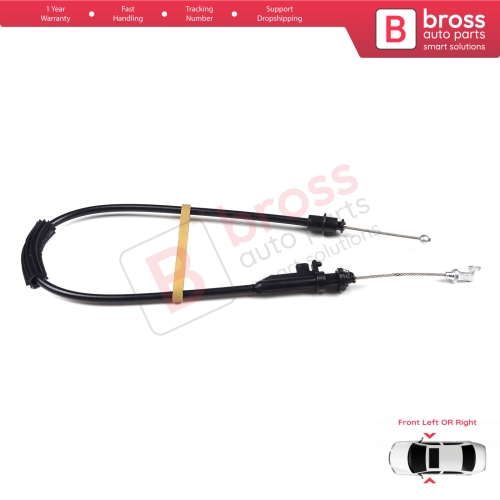 Outer Door Release Locking System Latch Bowden Cable Front Door for VW Passat B6 B7 2005-2015 CC 3C8837017A