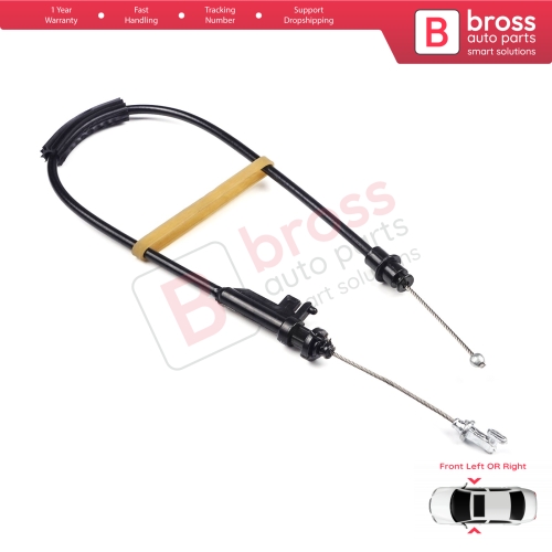 Outer Door Release Locking System Latch Bowden Cable Front Door for VW Passat B6 B7 2005-2015 CC 3C8837017A