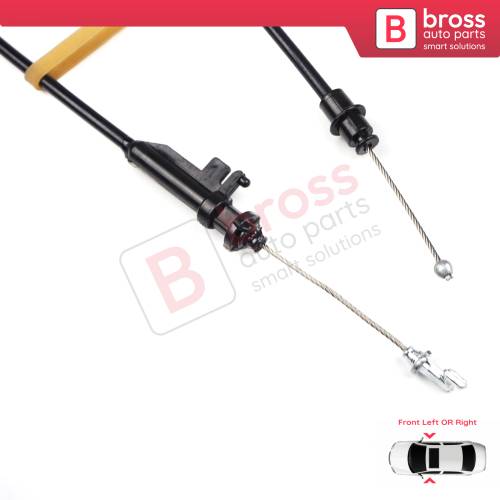 Outer Door Release Locking System Latch Bowden Cable Front Doors 3C0837017A for VW Passat B6 B7 CC