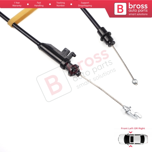 Outer Door Release Locking System Latch Bowden Cable Front Door for VW Passat B6 B7 2005-2015 CC 3C8837017A