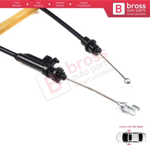 Outer Door Release Locking System Latch Bowden Cable Front Door for VW Passat B6 B7 2005-2015 CC 3C8837017A