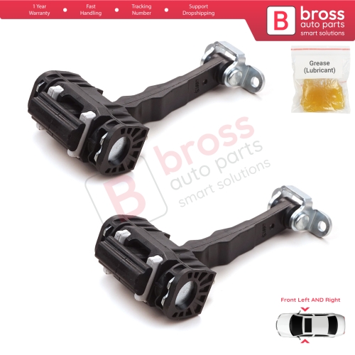 2 Pieces Front Door Catch Hinge Brake Stop Check Strap Limiter for Alfa Romeo 159 939 2004–2011 60690659