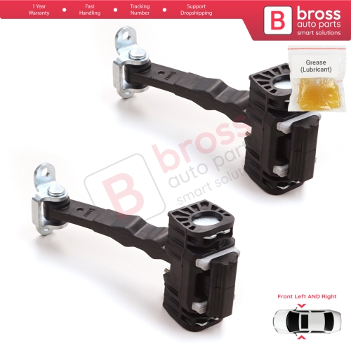 2 Pieces Front Door Catch Hinge Brake Stop Check Strap Limiter for Alfa Romeo 159 939 2004–2011 60690659