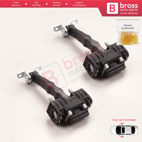 2 Pieces Front Door Catch Hinge Brake Stop Check Strap Limiter for Alfa Romeo 159 939 2004–2011 60690659