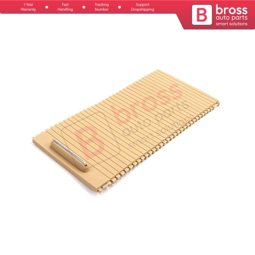 Console Slide Roller Blind Stowage Cover Beige 20468047089051 for Mercedes W204 E W207 W212