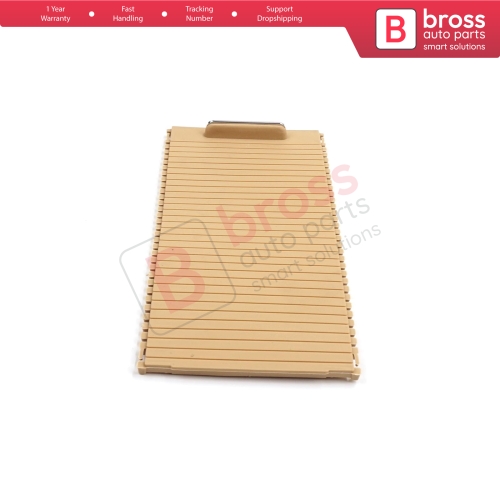 Console Slide Roller Blind Stowage Cover Beige 20468047089051 for Mercedes W204 E W207 W212