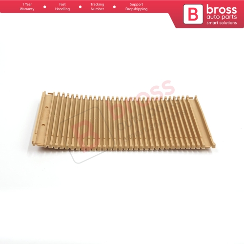 Console Slide Roller Blind Stowage Cover Beige 20468047089051 for Mercedes W204 E W207 W212