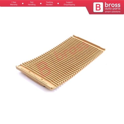 Console Slide Roller Blind Stowage Cover Beige 20468047089051 for Mercedes W204 E W207 W212