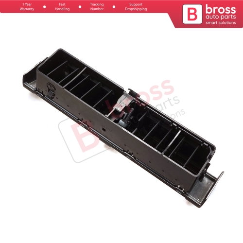 Instrument Panel Center Fresh Air Vent Ventilation Nozzle Grille Metal Frame 1248300754 for Mercedes W124 A124 C124 S124