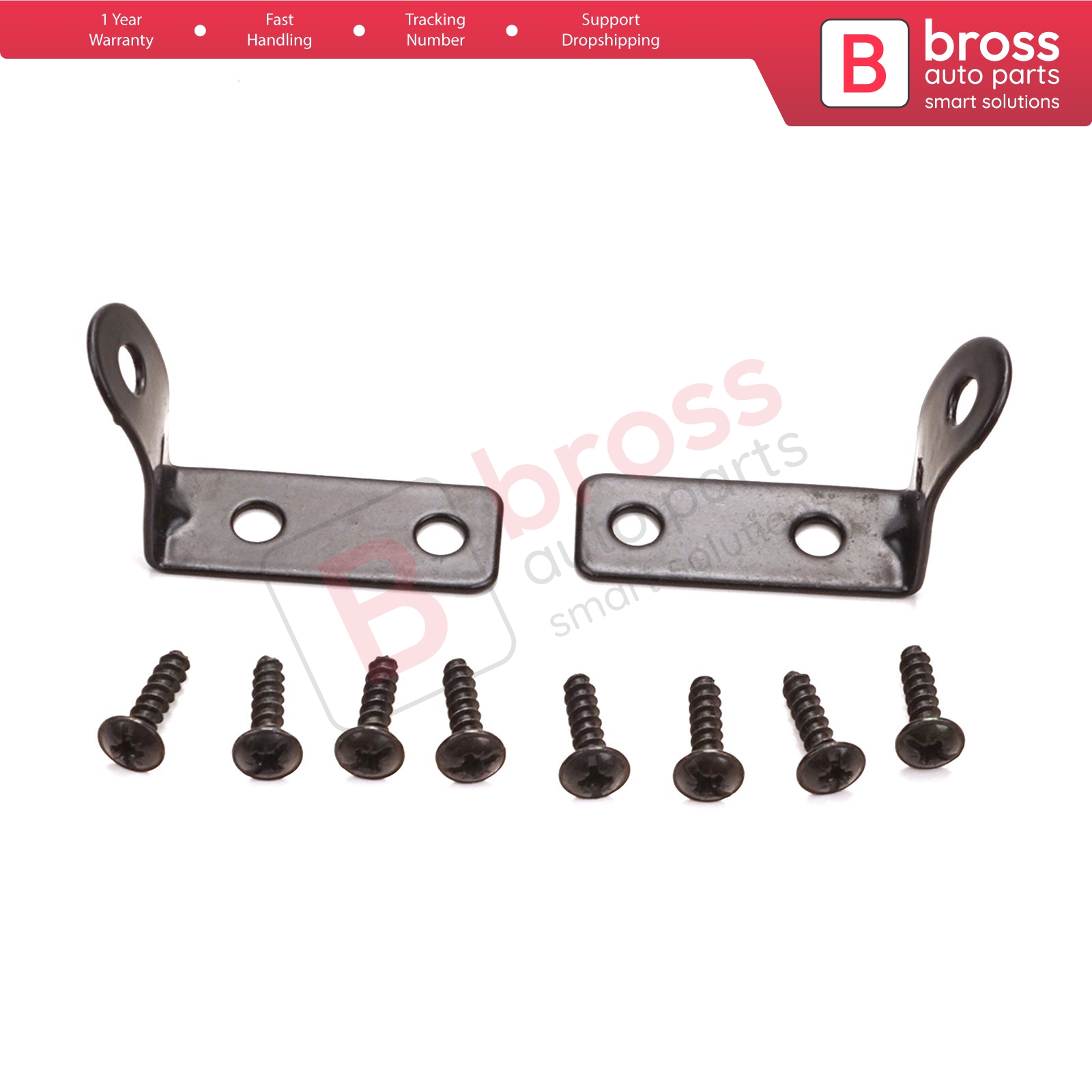 Car Black Glove Box Lid Hinge Repair Kit for AUDI A3 S3 8P RS3