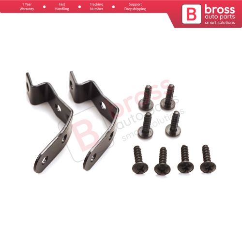 Glove Box Lid Z Shape Hinge Repair Kit 8E2857035 for Audi A4 S4 RS4 B6 B7 Seat Exeo 3R5