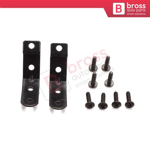 Bross Auto Parts - BDP1204 Glove Box Lid Z Shape Hinge Repair Kit 8E2857035 for  Audi A4 S4 RS4 B6 B7 Seat Exeo 3R5