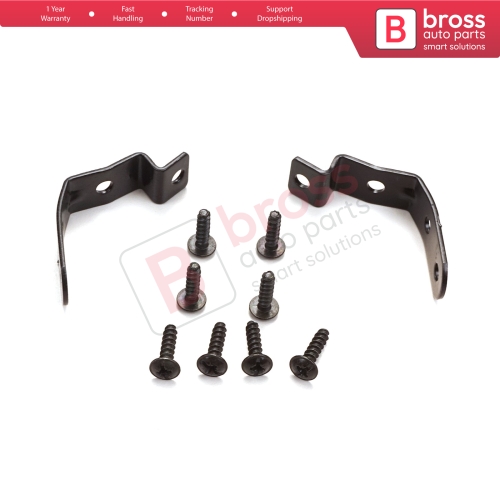 Glove Box Lid Z Shape Hinge Repair Kit 8E2857035 for Audi A4 S4 RS4 B6 B7 Seat Exeo 3R5